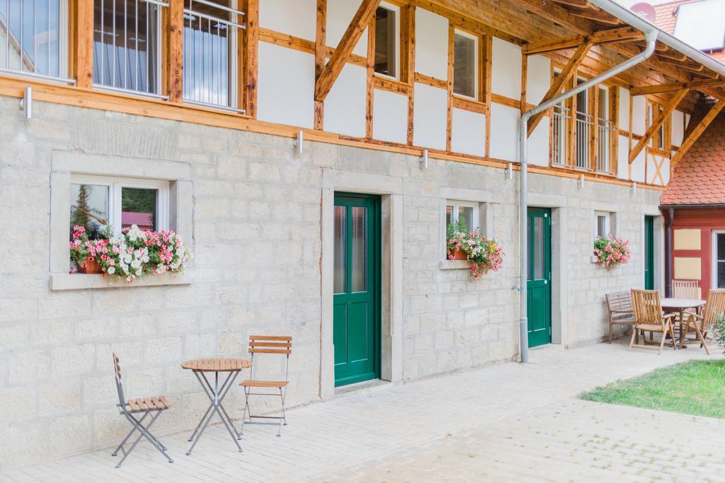 Hellbachhof Daire Equarhofen Dış mekan fotoğraf